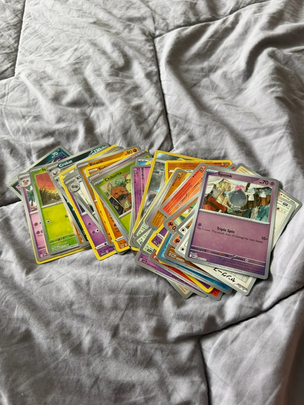 Pokemon mystery pack of cards